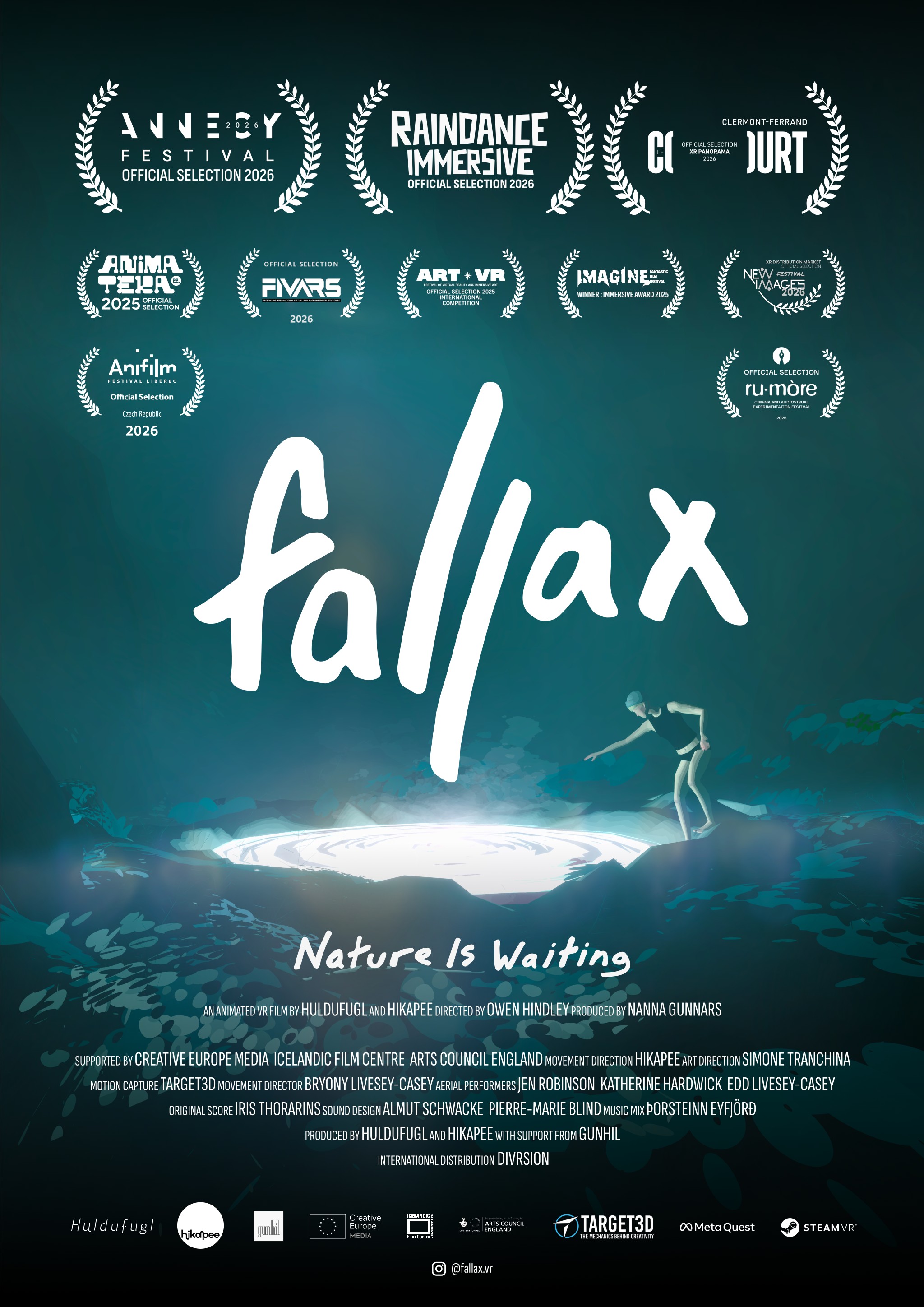 Fallax VR film by Huldufugl, directed by Owen Hindley