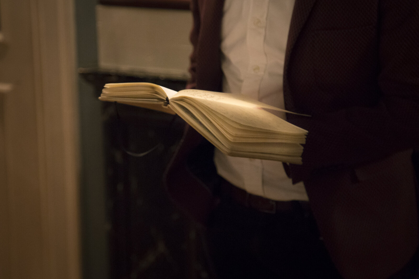 A private poetry reading at Rauða Skáldahúsið