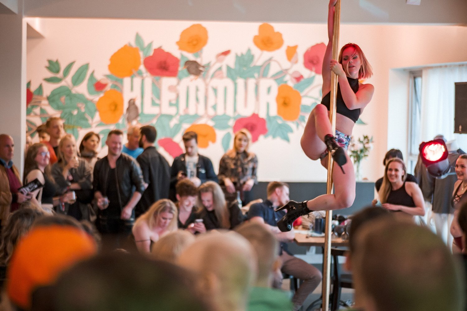 The opening party at Hlemmur Square, Reykjavík Fringe 2019. Photo by Patrik Ontkovic