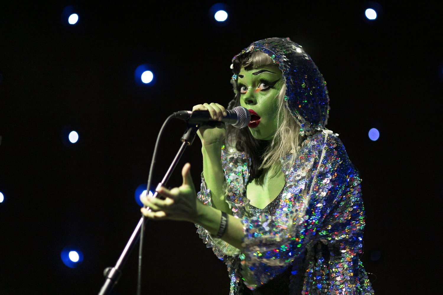 Laurie Black: Space Cadette, Reykjavík Fringe 2019. Photo by Hrafna Photography